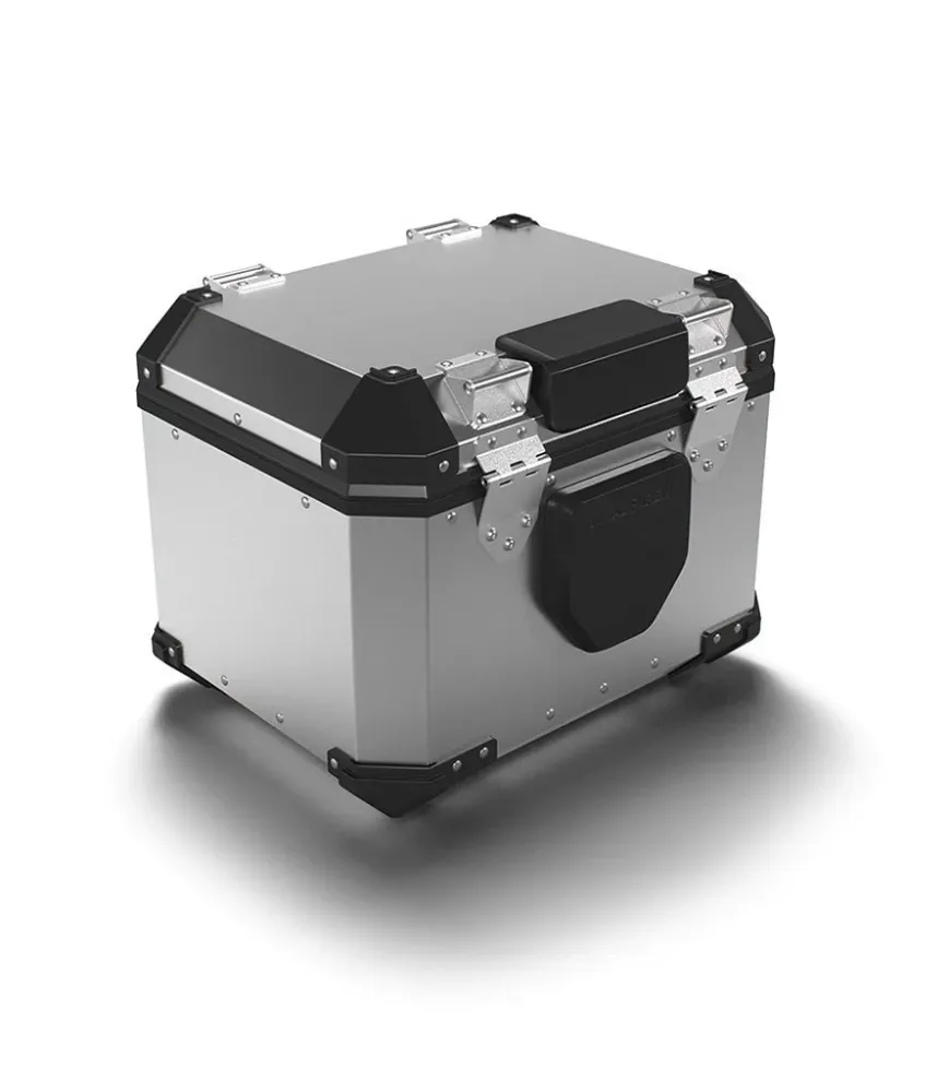 Motorradtopcase für Himalayan 450 / Bear 650 - Effet argent