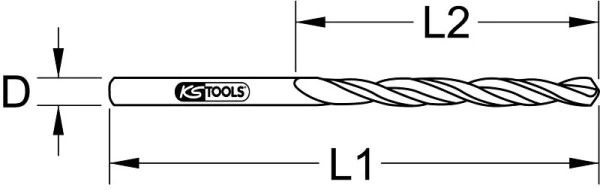 KS Tools Foret hélicoïdal HSS TiN 12 mm paquet de 5 330.4120 choisir à bas prix