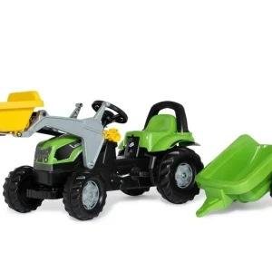 Tracteur pedales + remorque rollykid deutz-fahr 5115 g tb - Conforme aux Normes