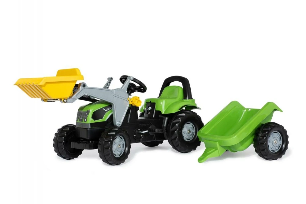 Tracteur pedales + remorque rollykid deutz-fahr 5115 g tb - Conforme aux Normes