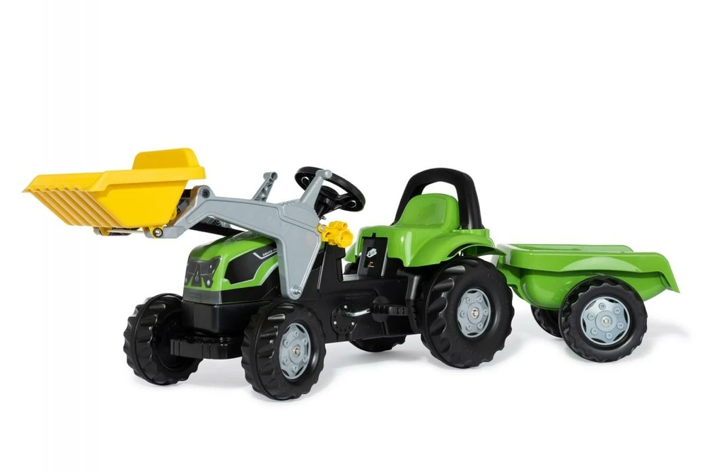Tracteur pedales + remorque rollykid deutz-fahr 5115 g tb - Conforme aux Normes
