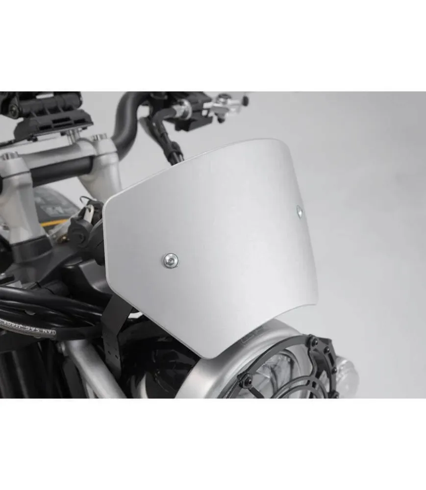 Windschutzscheibe Silber für Triumph Scrambler 1200 XC/XE ab 18 - Sw-Motech