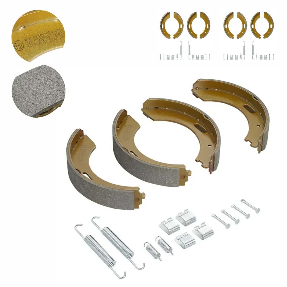 2x APT Bremsbacken Satz passend für BPW 2304-7 230x40 - Anhänger Bremsbackensatz