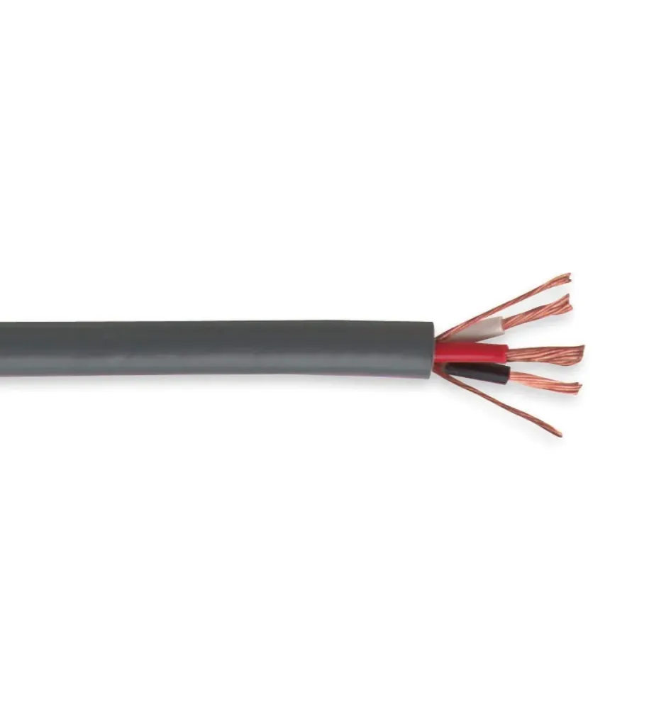 500' 10/3 Bus Drop Cable Stranded Métal cuivre PVC Jacket 600V