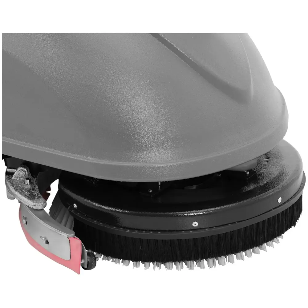 Autolaveuse auto laveuse machine entretien sol professionnelle à batterie 35 cm 1 350 m²/h à guidage manuel gris 14_0008250