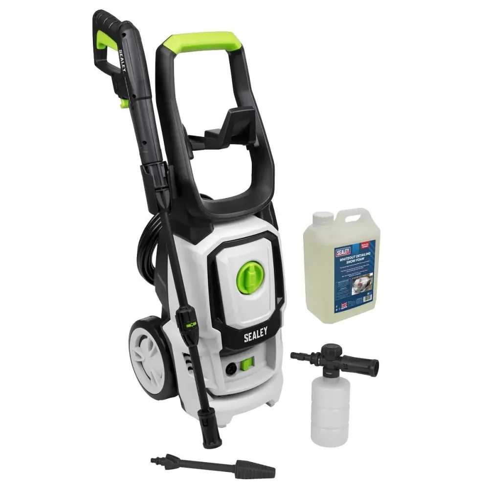 Sealey PW1860COMBO Pressure Washer Snow Foam 130bar 420L/hr