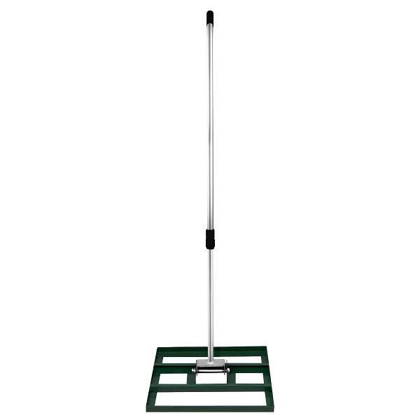 T-Mech Raclette à gazon 50 cm Levelingrake Raclette à gazon Râteau Acier Vert 19 m Niveleur de surface 210732 choisir à ba...