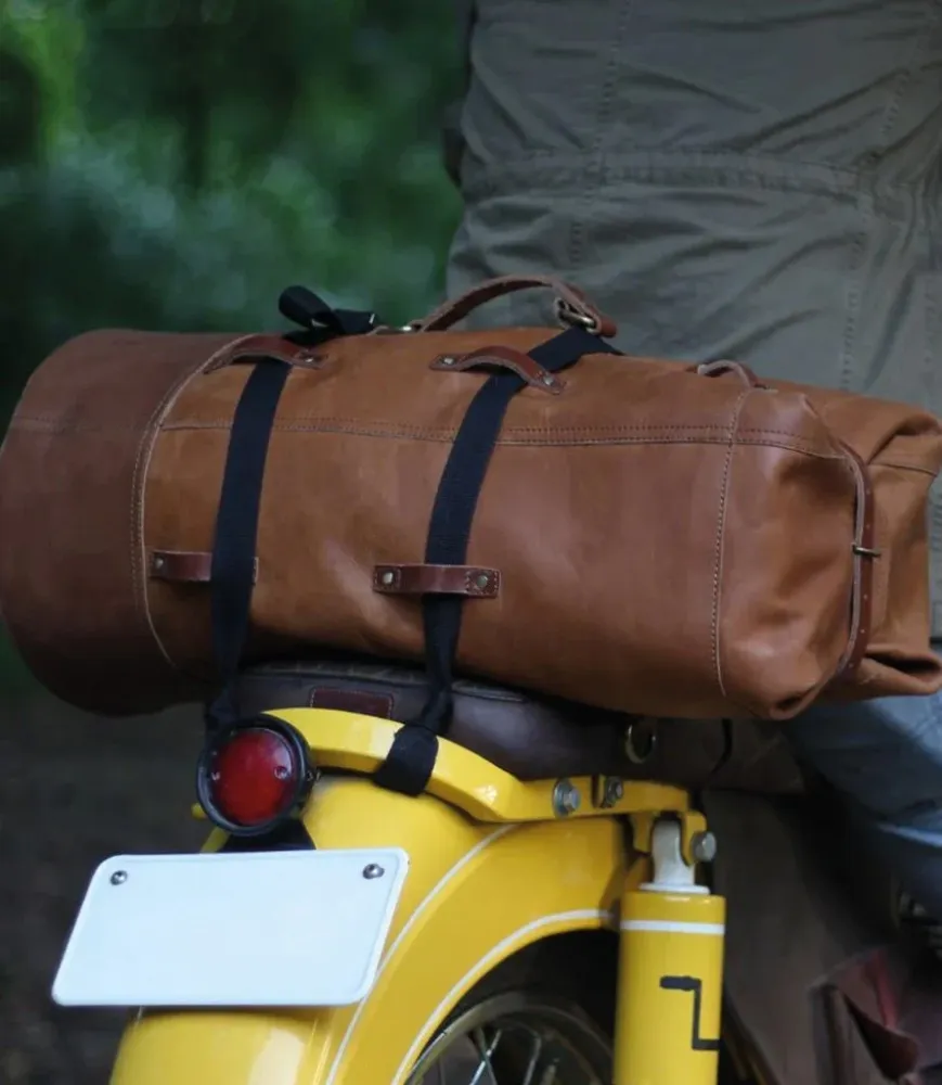 Tasche Moto Militär-Duffle-Bag Trip Machine - Rétro Tan