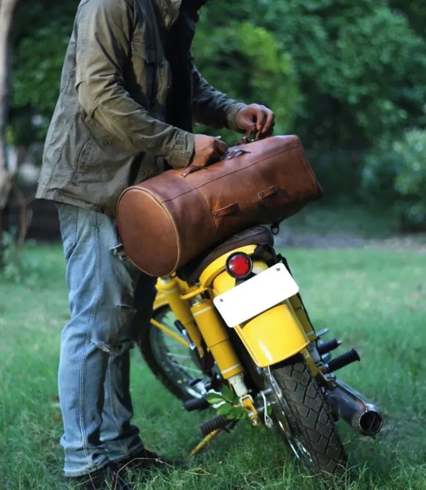 Tasche Moto Militär-Duffle-Bag Trip Machine - Rétro Tan