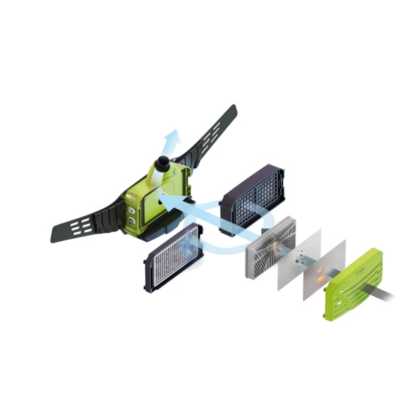 Batterie 18h à autonomie renouvelable pour ventilation assistée E3000X - OPTREL