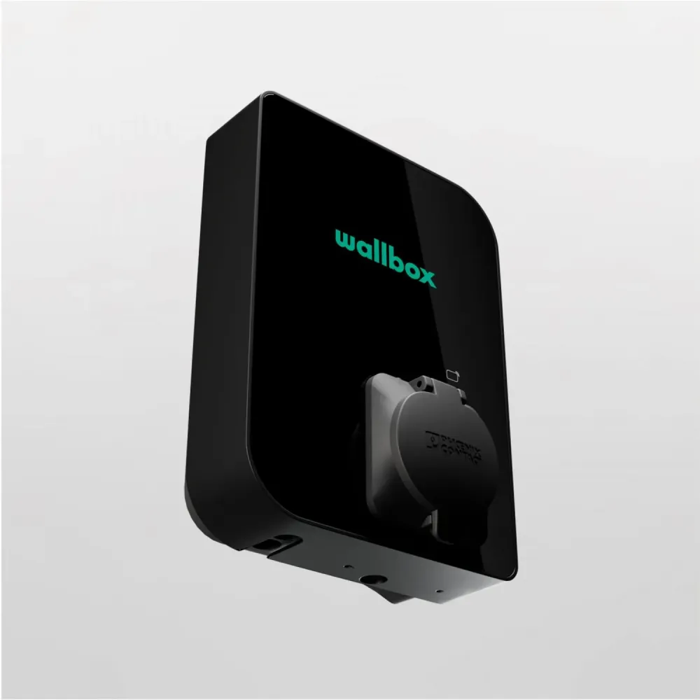 Chandelles de sécurité Station de recharge électrique WALLBOX Cuivre triphasé 22kW pour automobiles