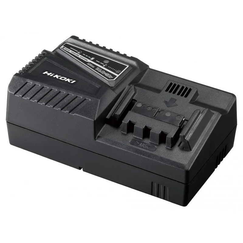 Chargeur ventilé 14,4V à 18V Li-Ion à glissière HIKOKI UC18YFSLW0Z | Antidérapant |
