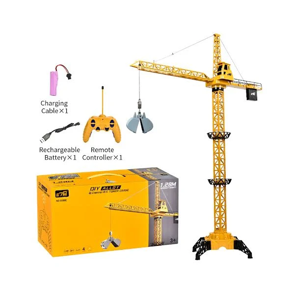 Pièce utilitaire RC High Rise Tower Crane Orange