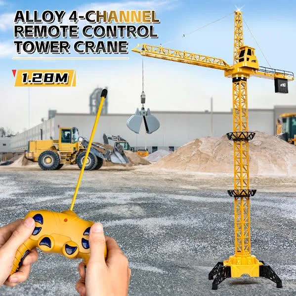 Pièce utilitaire RC High Rise Tower Crane Orange
