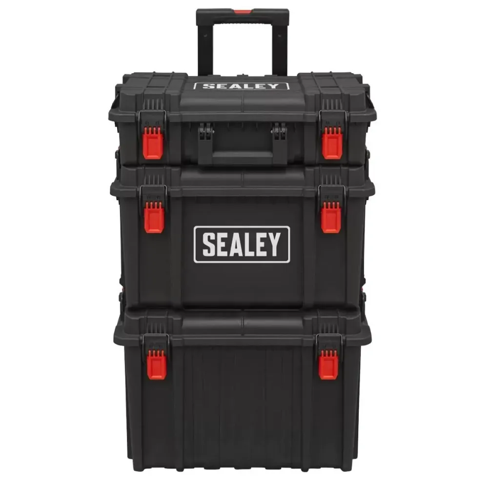 Sealey AP890 Mobile Storage System Set 3pc Robuste avec Garantie 2 Ans