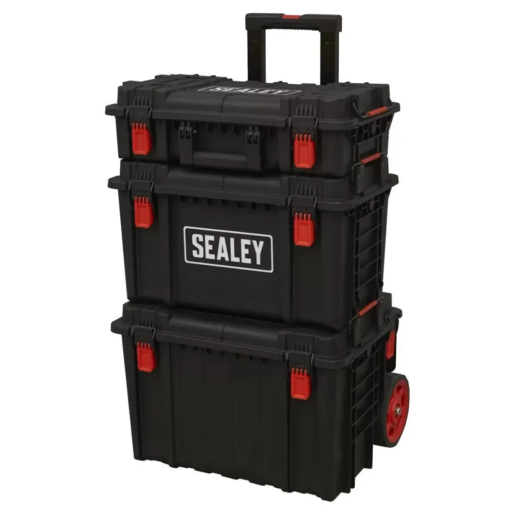 Sealey AP890 Mobile Storage System Set 3pc Haute résistance