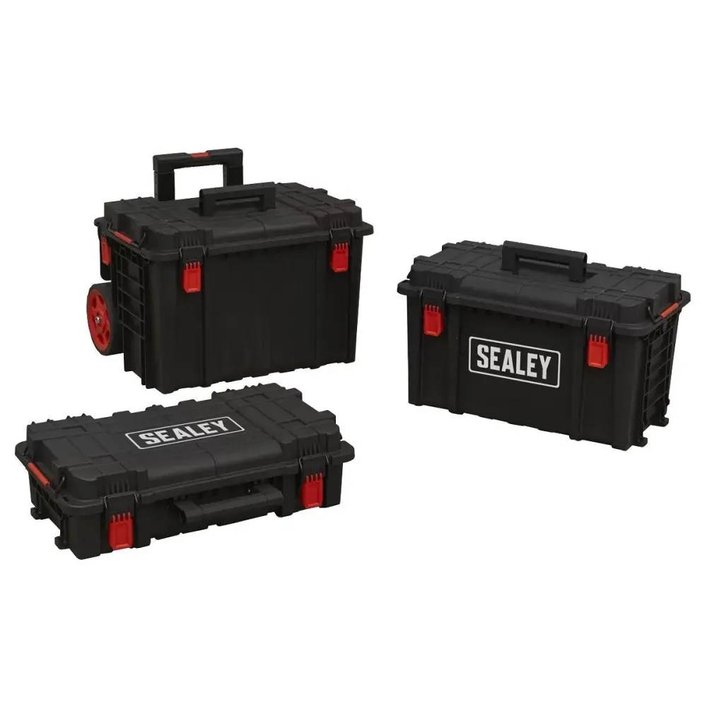 Sealey AP890 Mobile Storage System Set 3pc Haute résistance