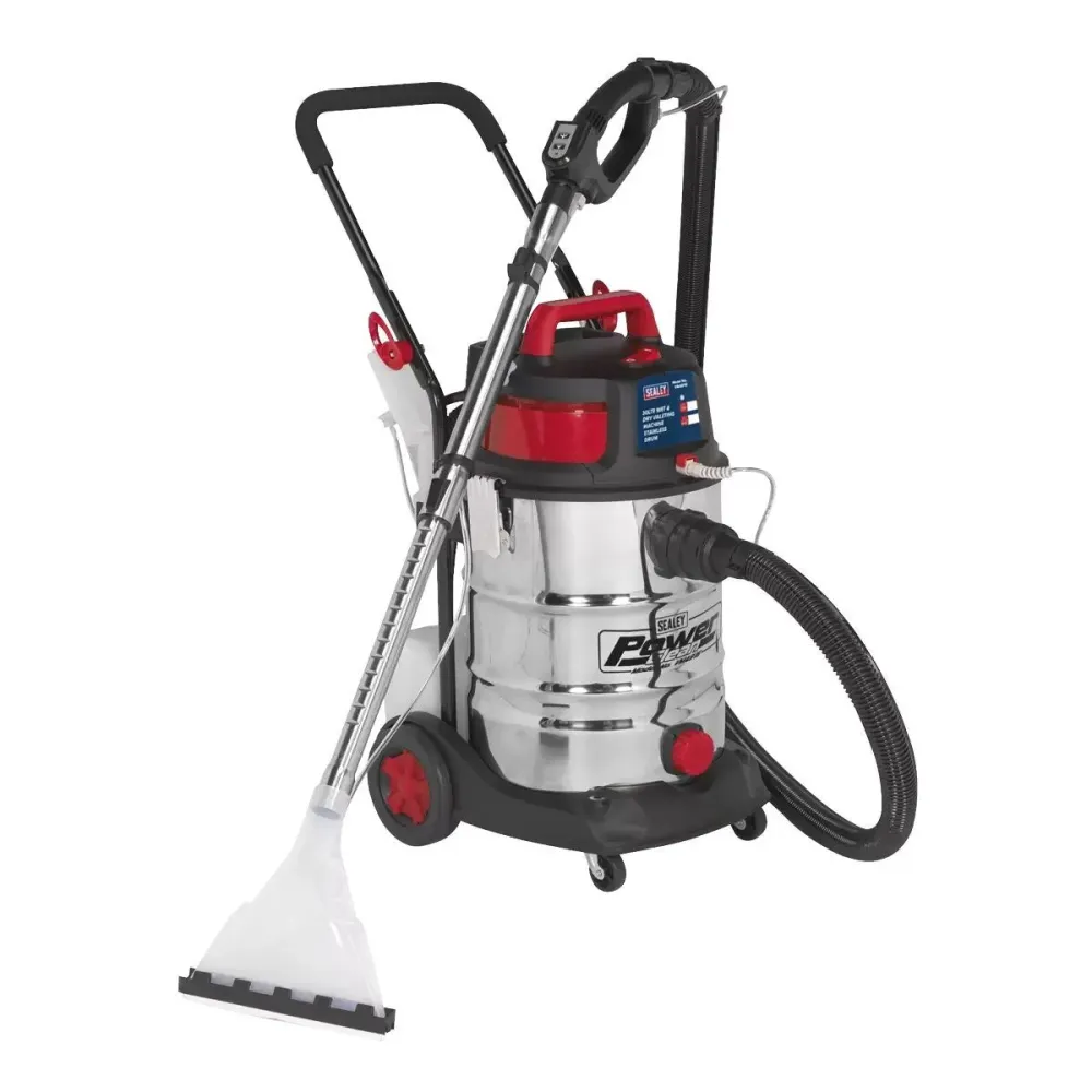 Sealey VMA915 Valet Machine Wet and Dry 30ltr Inoxydable Drum