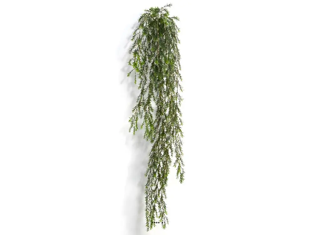 Hoya artificiel en chute, 14 ramures plastique, L 90 cm Compatible avec la plupart des modèles