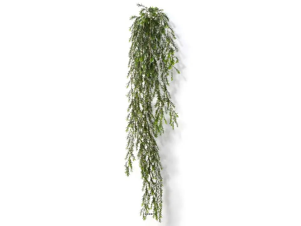 Hoya artificiel en chute, 14 ramures plastique, L 90 cm Compatible avec la plupart des modèles