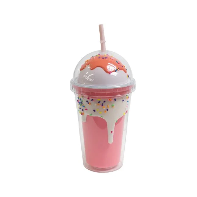 Ice Cream Inspired 450ml Double Wall Cup Rose vif