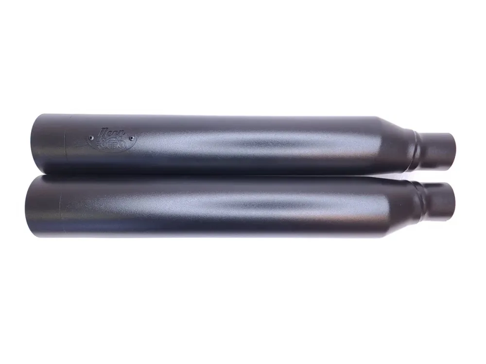 '22+ Indian Chief Rampage Muffler Set - Noir jais