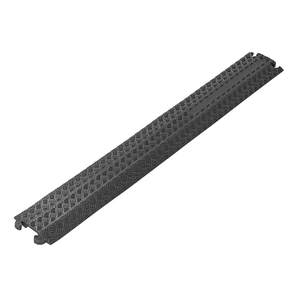 4x Kabelbrücke 1m Kabelkanal Überfahrschutz Kabelrampe für Wohnwagen, Wohnmobil - Compatible Universelle