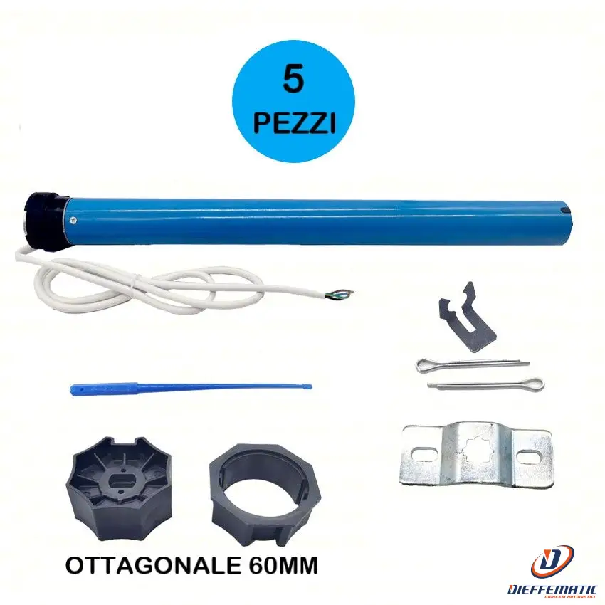 Motore Tapparelle Tapparella 30Nm 80Kg Avvolgibili Automazione 230V 5 Pezzi