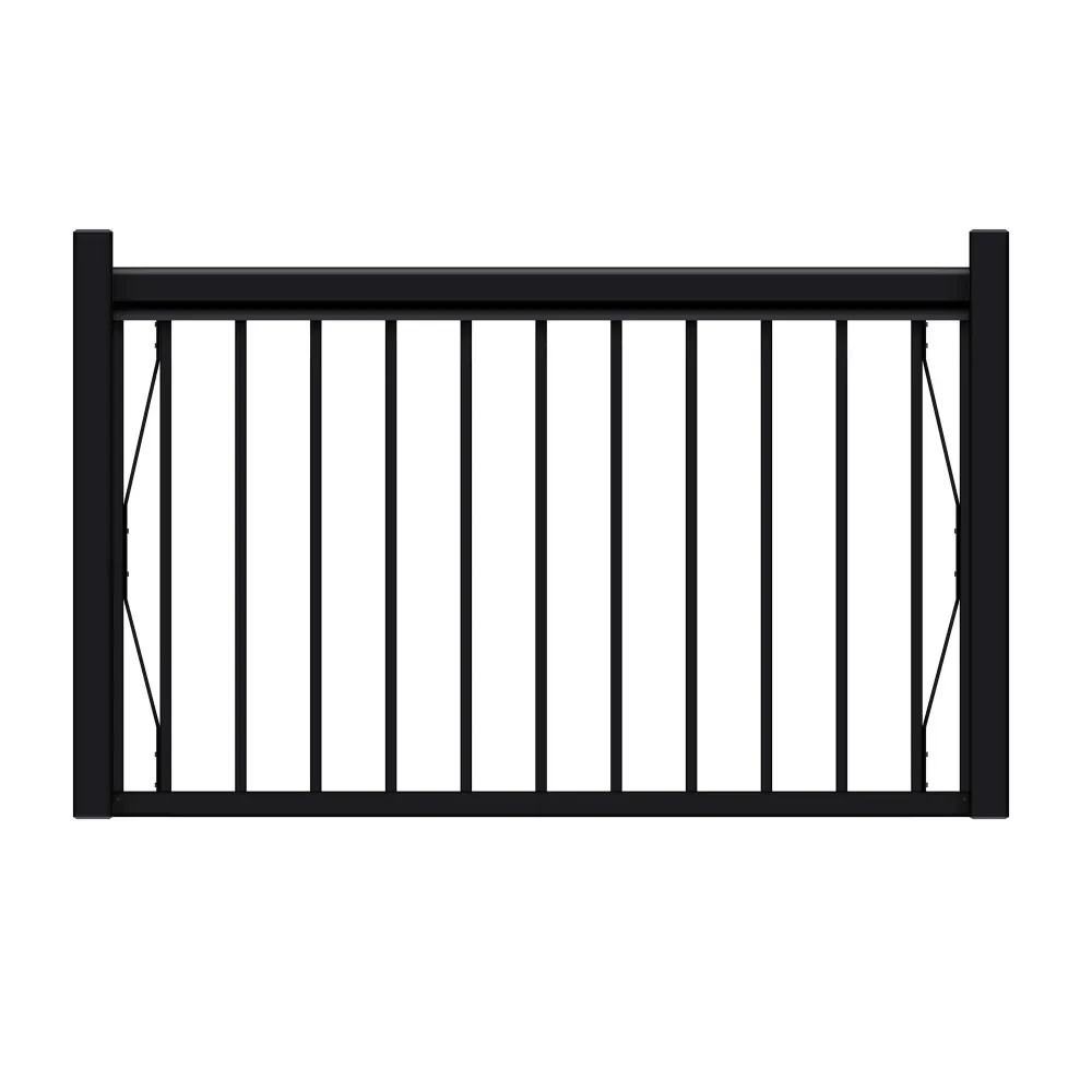 Protège-mains Ensemble de barrière noir pour rampe d'aluminium Legacy, 36'' x 42''