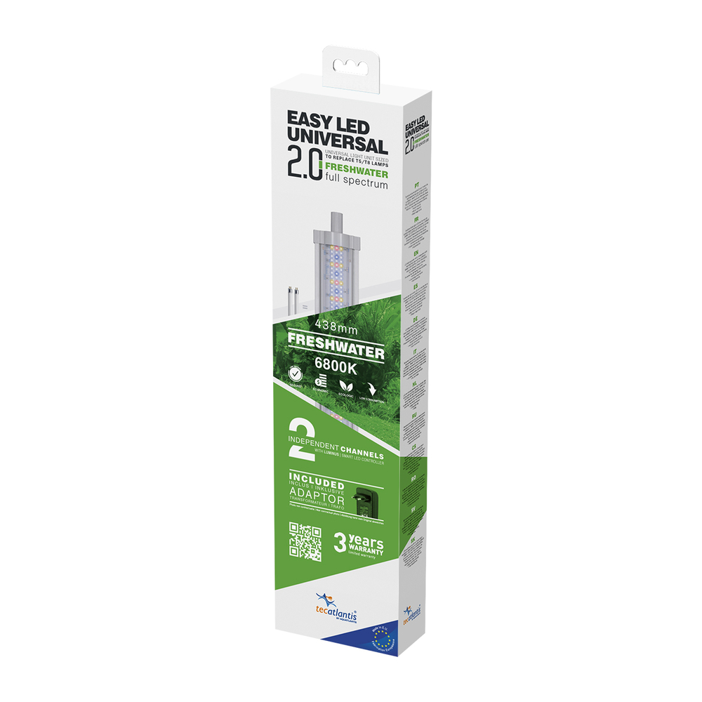 Rampe d'éévidentage EASYLED 438 mm 2.0 Aquatlantis pour toutes saisons