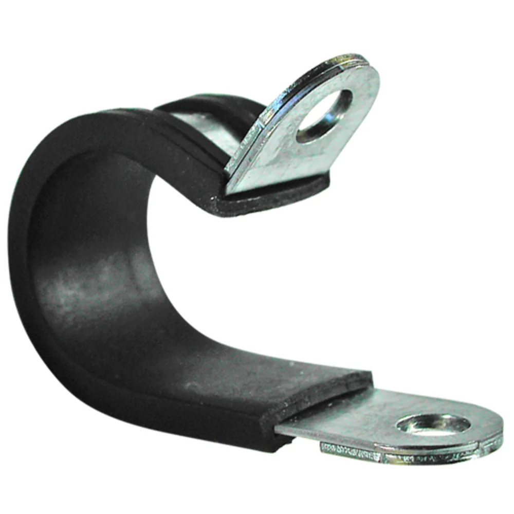 RUBBER PIPE CLAMP I.D. 18 MM X 15 MM WIDE