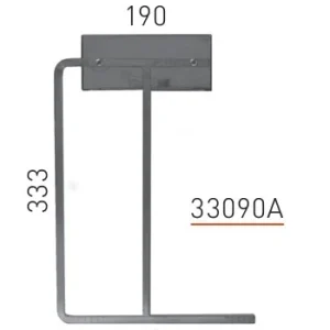 Support pour rampes chauffantes - Compatible Universelle