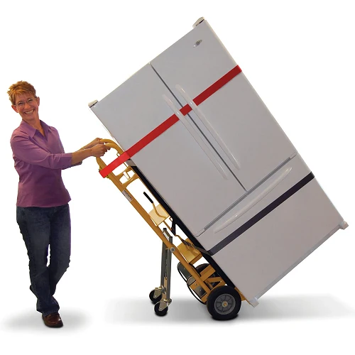 4 Wheel Appliance E-Track Hand Truck Cart Cinch SLV0500ACY