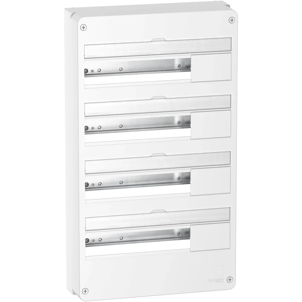 Tableau électrique nu SCHNEIDER R9H18404 4 rangées 18 modules Resi9