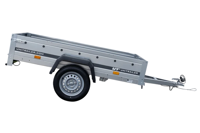 Remorques Remorque de loisirs Garden Trailer 200 KIPP 200×106 cm en noir mat