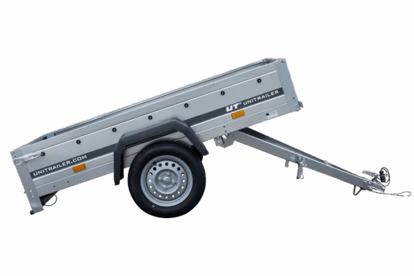 Remorques Remorque de loisirs Garden Trailer 200 KIPP 200×106 cm en noir mat