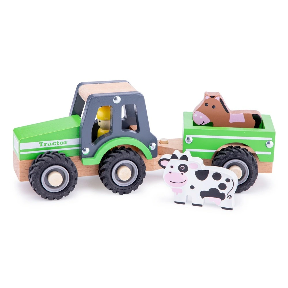 Rétroviseur sport Tracteur avec remorque et animaux