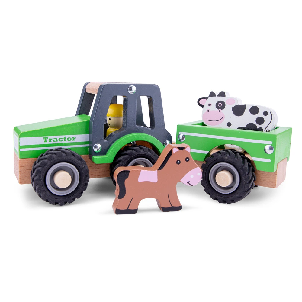 Rétroviseur sport Tracteur avec remorque et animaux