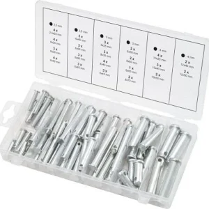 Assortiment de boulons de verrouillage KS Tools diamètre 5-12 mm 21 tailles 60 pièces 970.0210 se procurer à bas prix