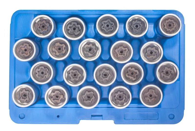 Jeu de démontage de verrou de jante en acier SW VW 20 pièces 02383L magasiner à bas prix