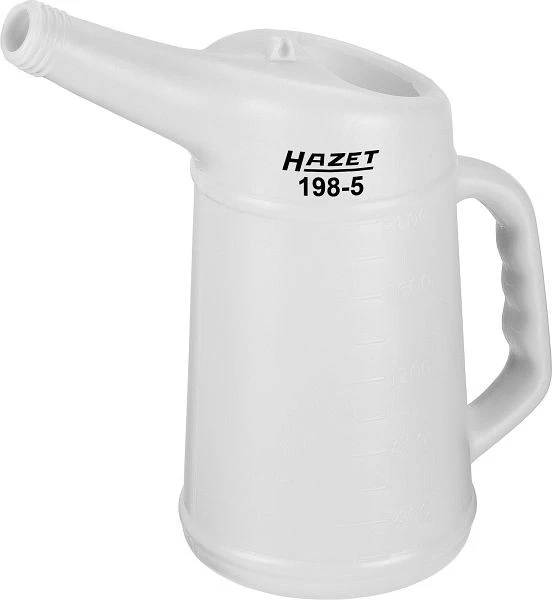 Verre doseur Hazet pour liquide de frein matériau : PEHD couleur : blanc/transparent capacité : 2 l 198-5 se procurer à ba...