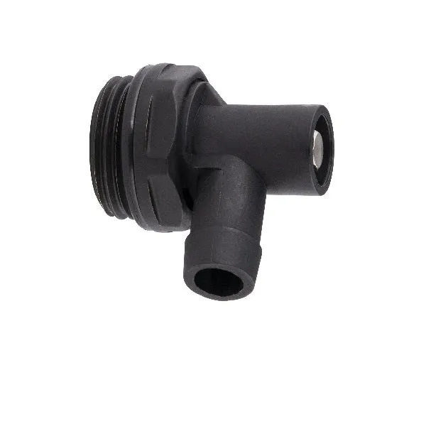 Certifié OEM Robinet de Vidange Noir pour Radiateur