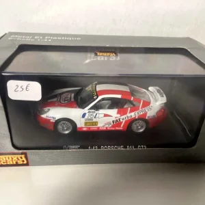 Professionnel Haute Résistance Porsche 911 GT3 blanche et rouge (Tauxycars)