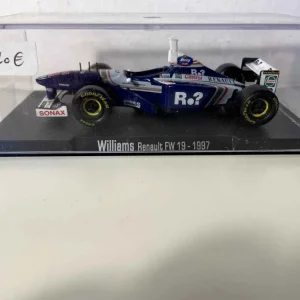 Williams Renault FW 19 bleue numéro 3 de 1997 - Formule 1