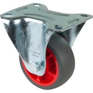 BS rollers rouleau de transport rouleau fixe roue en caoutchouc thermoplastique pneu gris roulement à rouleaux plaque diam...