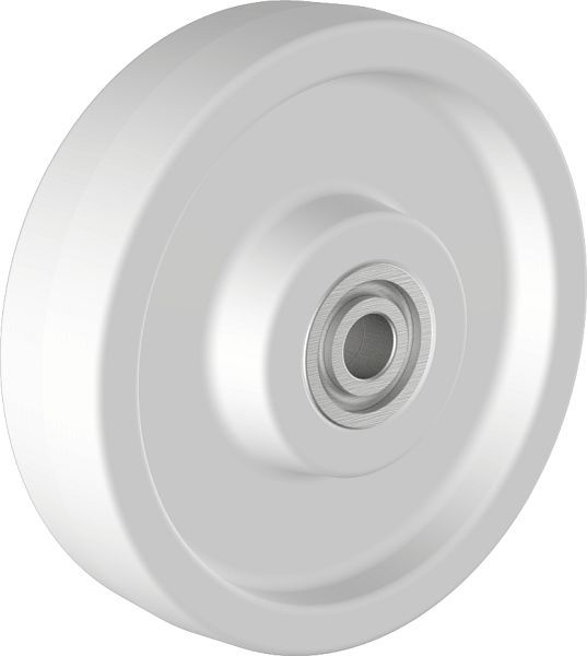 Roue en plastique Wicke au design lourd en polyamide PA 6 naturel de haute qualité KS 150/50 / 4K 100809 choisir à bas prix