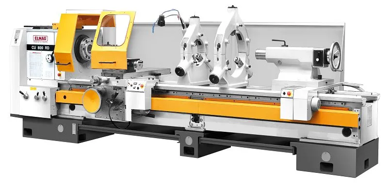 Tour universel ELMAG HAUT DE GAMME CU 1000 RD - Largeur de centre Vario 4000mm- avec mandrin de tour RÖHM 88637 acheter à...