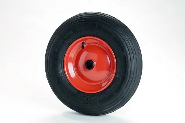 Roue pneumatique Growi 400 mm avec alésage 25 mm longueur du moyeu 75 mm 10310500 commander à bas prix