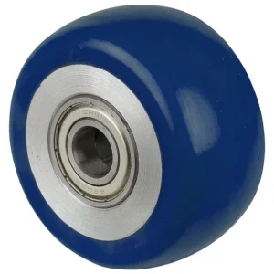 Roues BS Wheels en polyuréthane 83 Shore jante en aluminium roulements à billes diamètre de roue 80 mm B92.080 acquérir à...