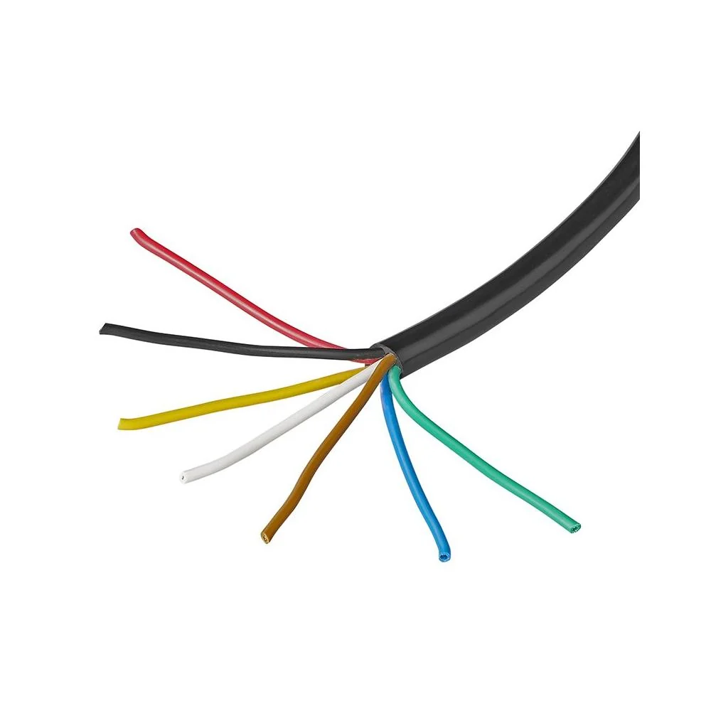 Kabel 7x 0,75 mm² – 50 m Rolle, für Anhänger & Fahrzeuge, 12V/24V